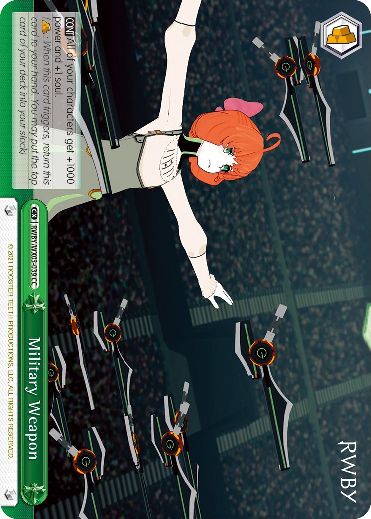 Military Weapon (RWBY/WX03-039 CC) - RWBY