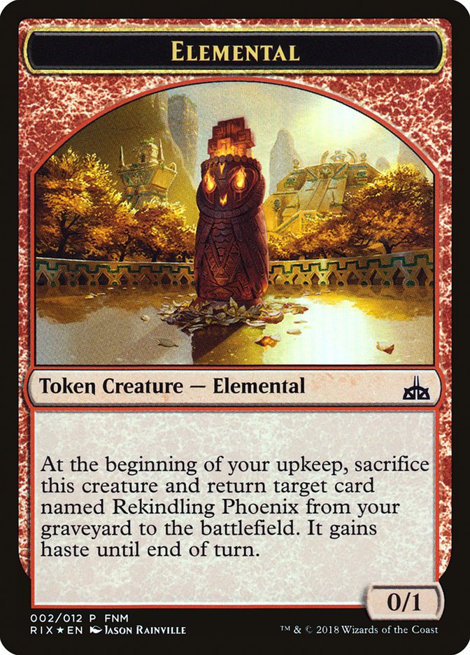 City's Blessing // Elemental (FNM-002) - Friday Night Magic 2018 Foil