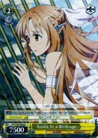 Asuna In a Birdcage (SAO/S26-E005 R) - Sword Art Online Vol.2