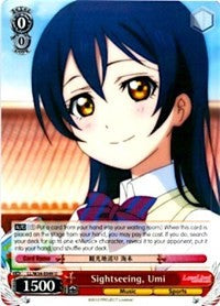 Sightseeing, Umi (LL/W34-E049 U) - Love Live! Vol. 2