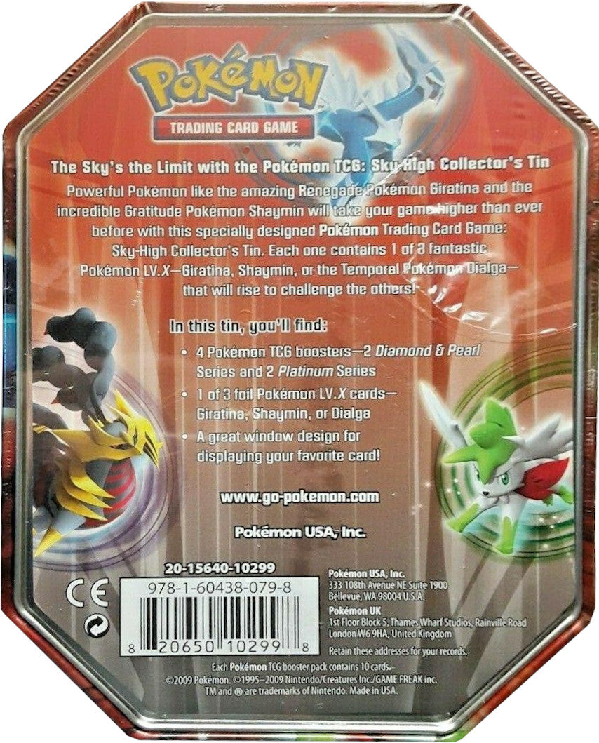 Platinum - Sky-High Collector's Tin (Giratina LV.X) Platinum - Sky-High Collector's Tin (Giratina LV.X)