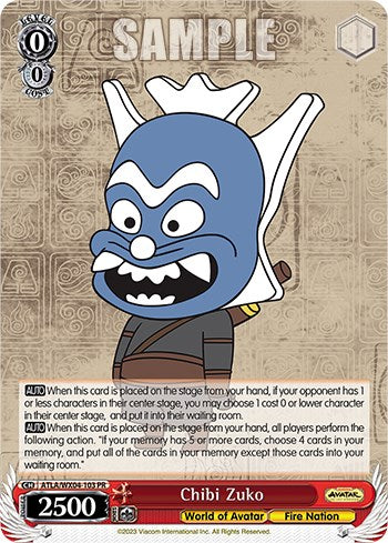 Chibi Zuko (ATLA/WX04-103 PR) - Avatar: The Last Airbender