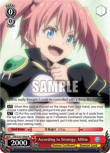According to Strategy, Milim (TSK/S101-E048 R) - That Time I Got Reincarnated as a Slime Vol.3