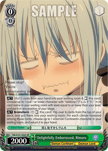 Delightfully Embarrassed, Rimuru (TSK/S101-E025 RR) - That Time I Got Reincarnated as a Slime Vol.3
