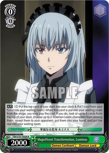 Magnificent Transformation, Luminus (TSK/S101-E028 R) - That Time I Got Reincarnated as a Slime Vol.3