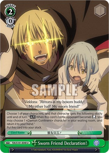 Sworn Friend Declaration! (TSK/S101-E040 U) - That Time I Got Reincarnated as a Slime Vol.3
