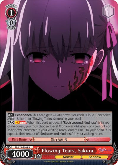 Flowing Tears, Sakura (FS/S77-E048 R) - Fate/stay night [Heaven’s Feel] Vol.2
