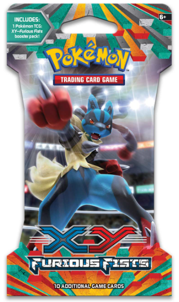 XY: Furious Fists - Sleeved Booster Pack