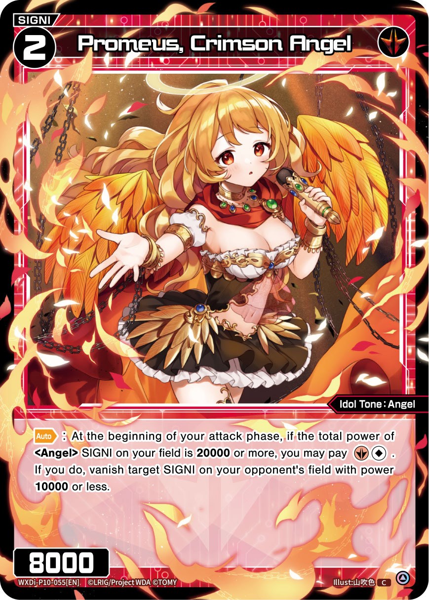 Promeus, Crimson Angel (WXDi-P10-055[EN]) [Prismatic Diva]