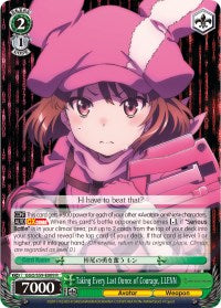 Taking Every Last Ounce of Courage, LLENN (GGO/S59-E009 R) - Gun Gale Online