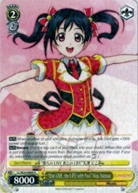 "Our LIVE, the LIFE with You" Nico Yazawa (LL/W24-E009 R) [Love Live!]