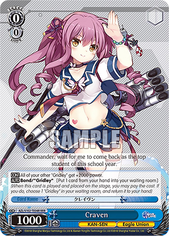 Craven (AZL/S102-TE04R RRR) [Azur Lane]