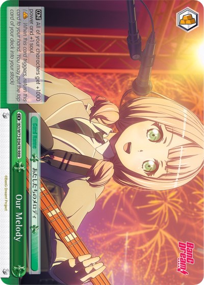 Our Melody (RRR) (BD/W73-E047R) - BanG Dream! Vol.2