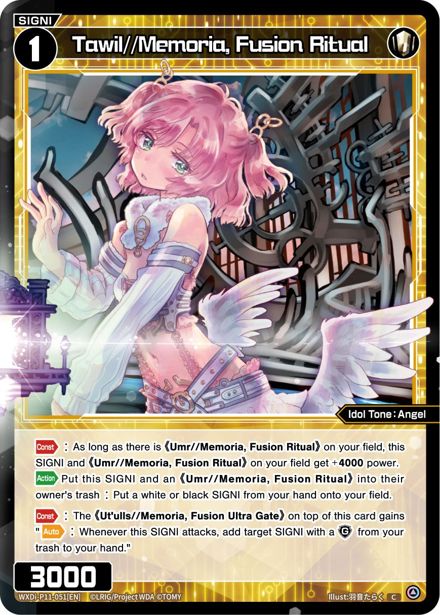 Tawil//Memoria, Fusion Ritual (WXDi-P11-051[EN]) [Reunion Diva]