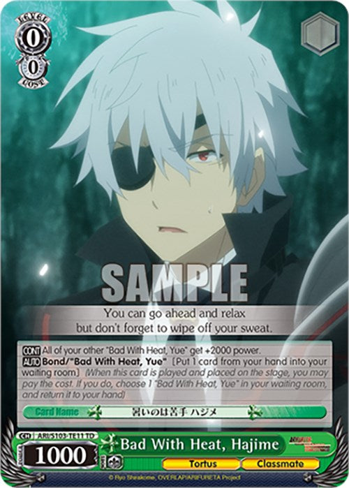 Bad With Heat, Hajime (ARI/S103-TE11 TD) [Arifureta: From Commonplace to World's Strongest]