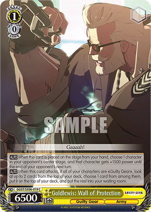 Goldlewis: Wall of Protection (GGST/SX06-019 C) [Guilty Gear -Strive-]