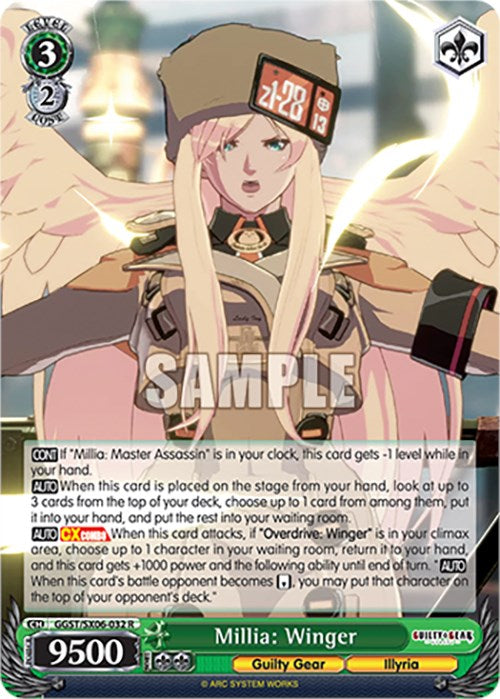 Millia: Winger (GGST/SX06-032 R) [Guilty Gear -Strive-]