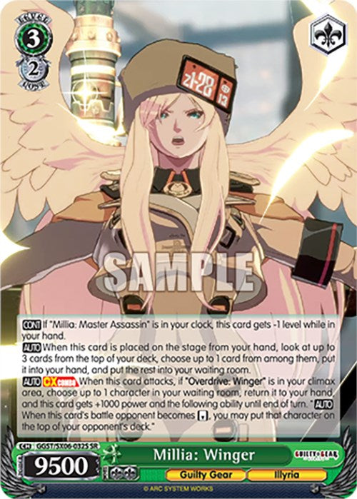 Millia: Winger (GGST/SX06-032S SR) [Guilty Gear -Strive-]