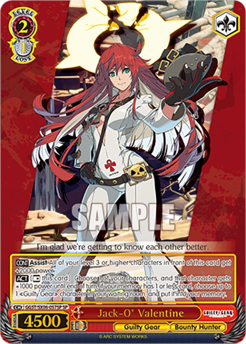 Jack-O' Valentine (GGST/SX06-057SP SP) [Guilty Gear -Strive-]