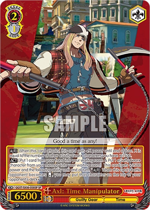 Axl: Time Manipulator (GGST/SX06-058SP SP) [Guilty Gear -Strive-]