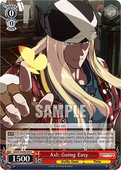 Axl: Going Easy (GGST/SX06-070 C) [Guilty Gear -Strive-]