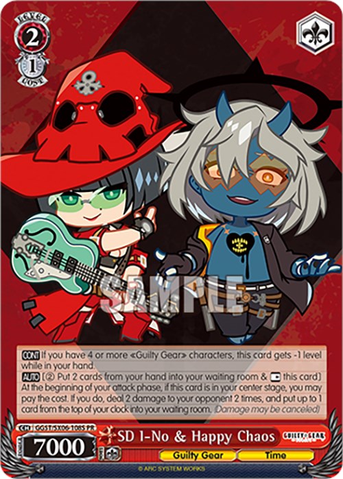 SD I-No & Happy Chaos (GGST/SX06-108S PR) (Foil) [Guilty Gear -Strive-]