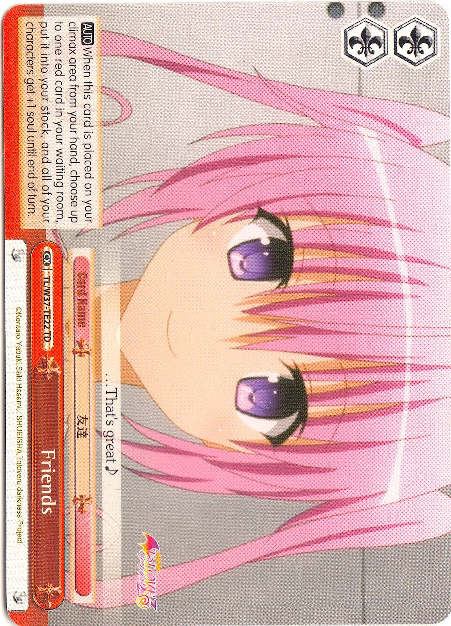 Friends (TL/W37-TE22 TD) - To Loveru Darkness 2nd