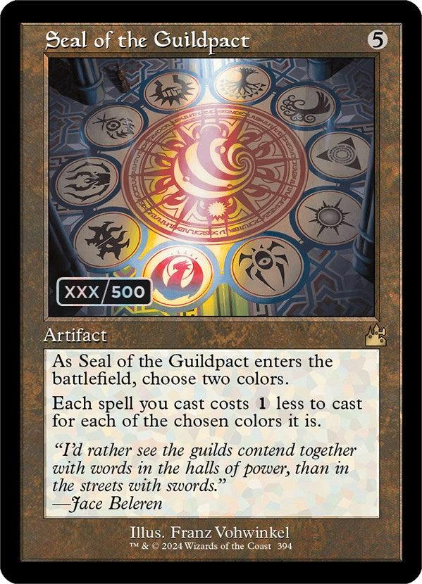 Seal of the Guildpact (Retro) (Serialized) [Ravnica Remastered] - Josh's Cards