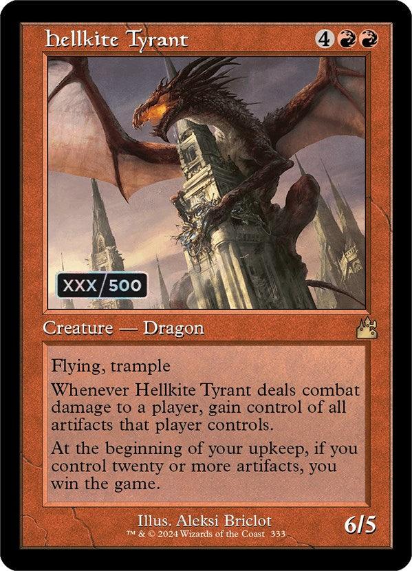 Hellkite Tyrant (Retro) (Serialized) [Ravnica Remastered] - Josh's Cards