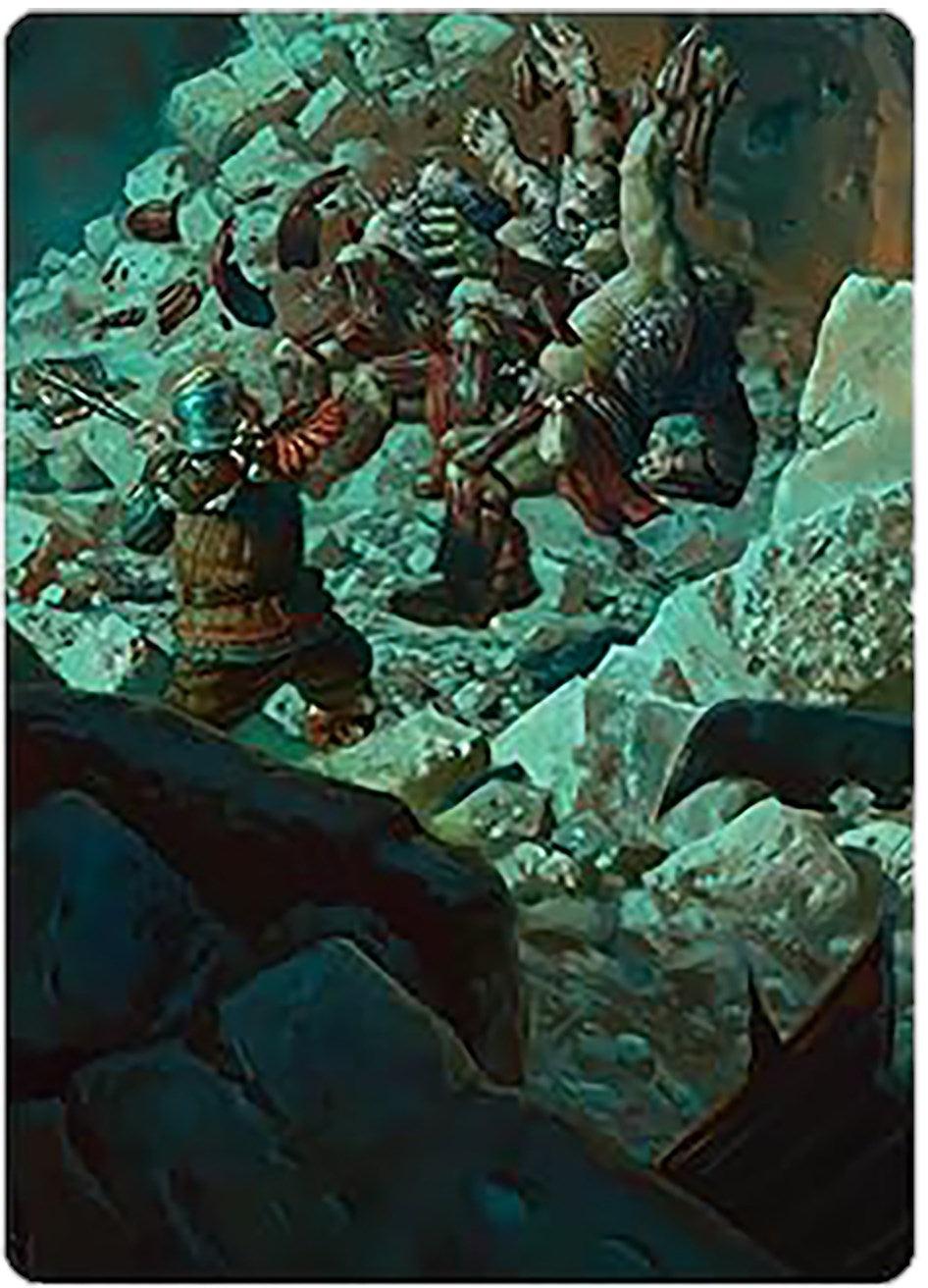 Gimli's Reckless Might Art Card [The Lord of the Rings: Tales of Middle-earth Art Series] - Josh's Cards