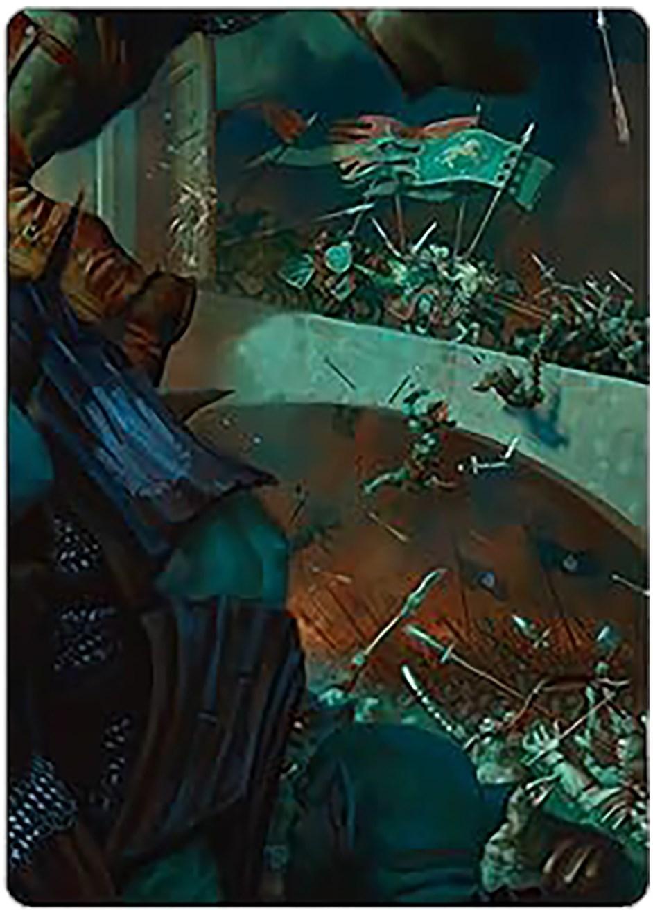 Rohirrim Chargers Art Card [The Lord of the Rings: Tales of Middle-earth Art Series] - Josh's Cards