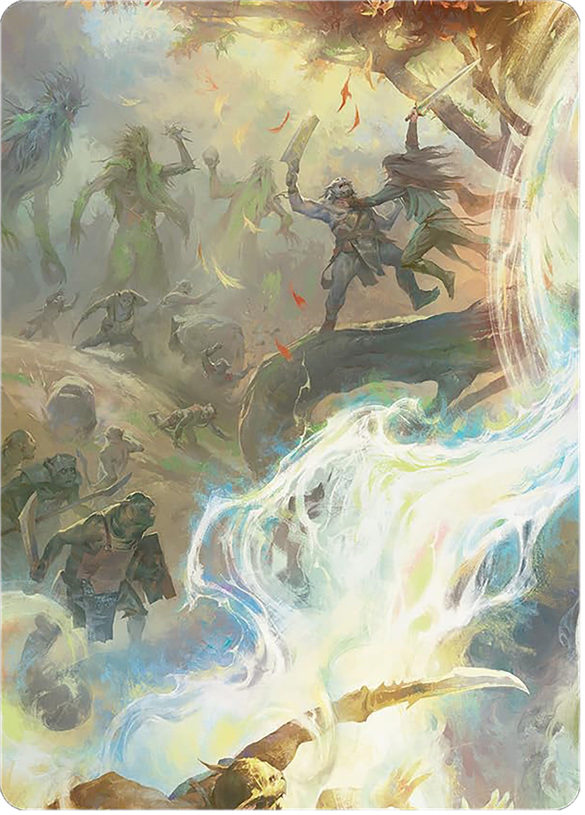 Arboreal Alliance Art Card [The Lord of the Rings: Tales of Middle-earth Art Series] - Josh's Cards