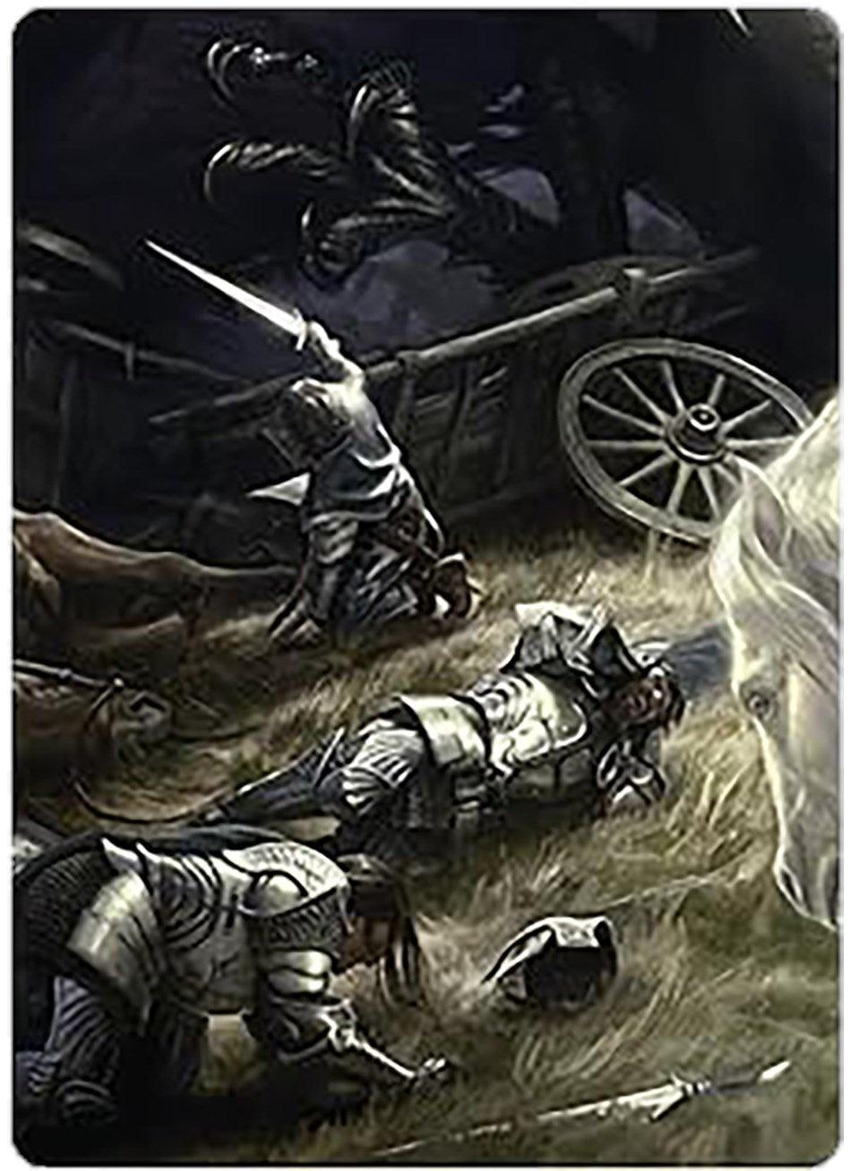 Courageous Resolve Art Card [The Lord of the Rings: Tales of Middle-earth Art Series] - Josh's Cards