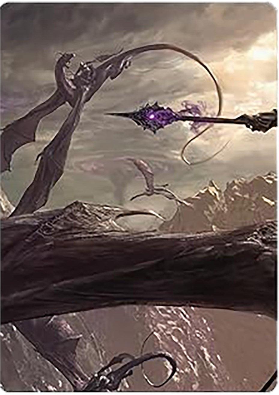 Nazgul Battle-Mace Art Card [The Lord of the Rings: Tales of Middle-earth Art Series] - Josh's Cards