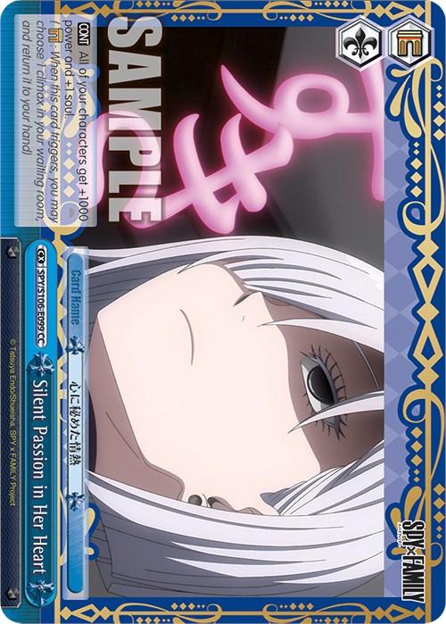 Silent Passion in Her Heart (SPY/S106-E099 CC) [SPY x FAMILY] - Josh's Cards