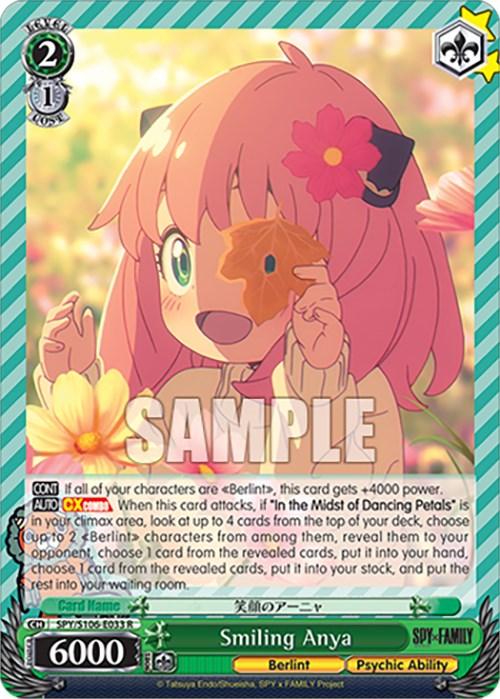 Smiling Anya (SPY/S106-E033 R) [SPY x FAMILY] - Josh's Cards