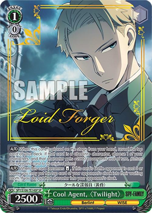 Cool Agent, "Twilight" (SPY/S106-TE14SP SP) [SPY x FAMILY] - Josh's Cards