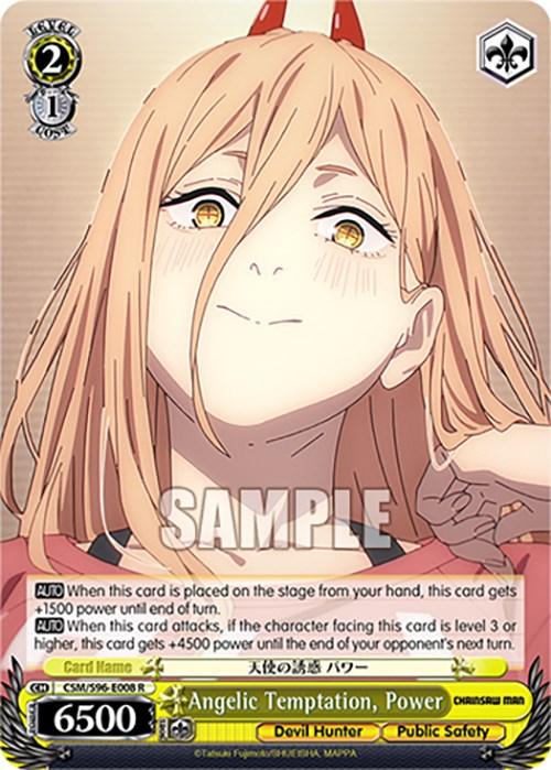 Angelic Temptation, Power (CSM/S96-E008 R) [Chainsaw Man] - Josh's Cards