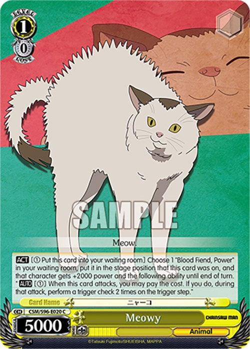 Meowy (CSM/S96-E020 C) [Chainsaw Man] - Josh's Cards