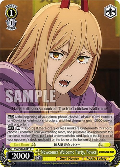 Newcomer Welcome Party, Power (CSM/S96-E021 C) [Chainsaw Man] - Josh's Cards