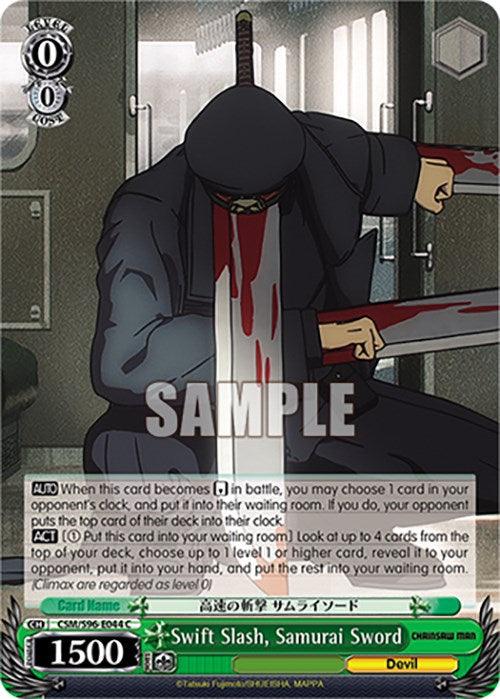 Swift Slash, Samurai Sword (CSM/S96-E044 C) [Chainsaw Man] - Josh's Cards