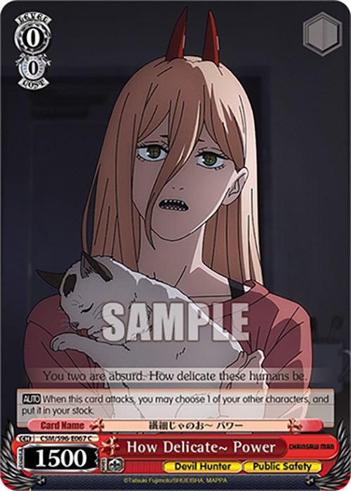 How Delicate~ Power (CSM/S96-E067 C) [Chainsaw Man] - Josh's Cards