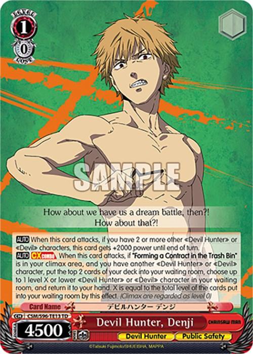 Devil Hunter, Denji (CSM/S96-TE13 TD) [Chainsaw Man] - Josh's Cards