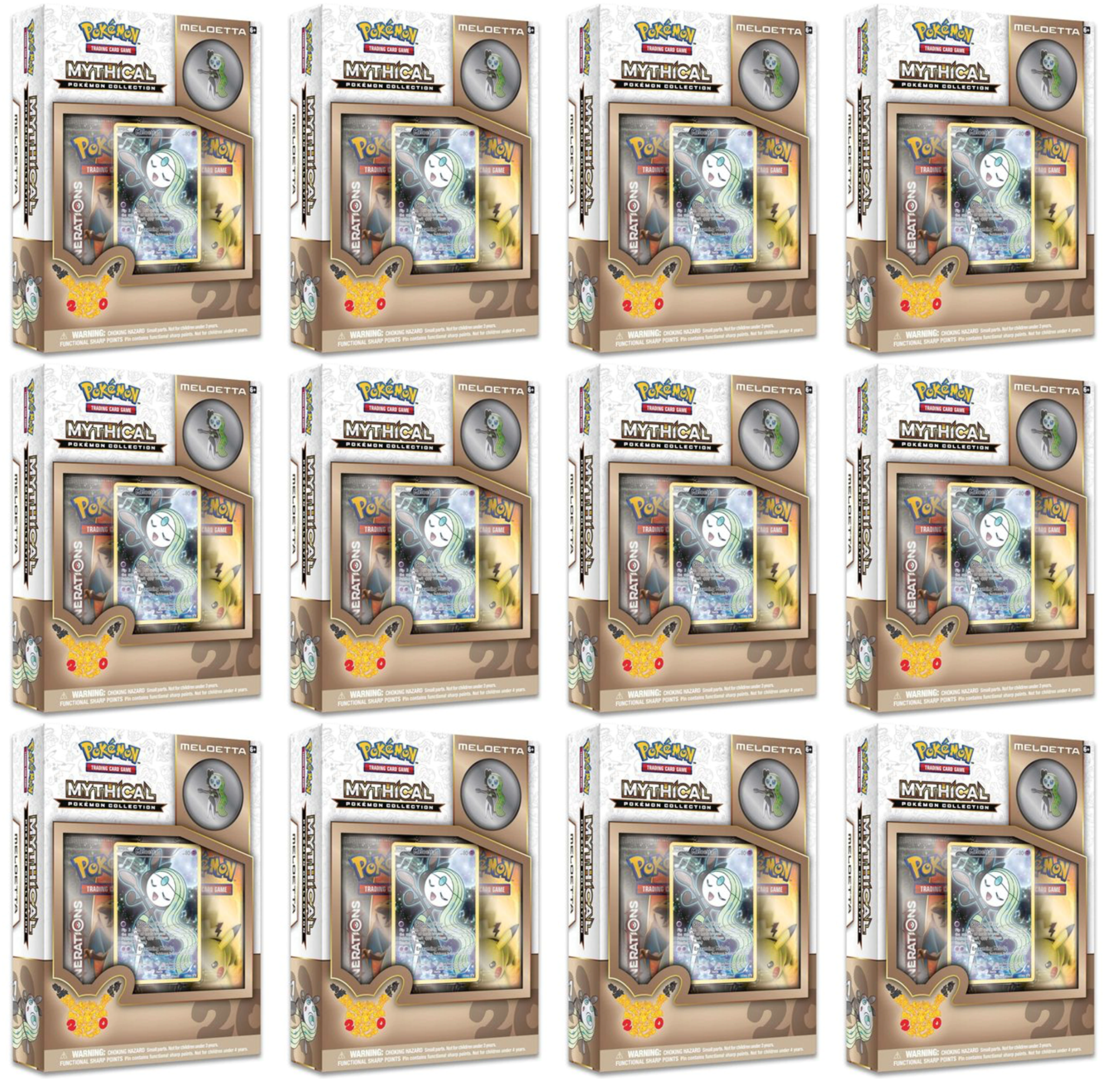 Mythical Pokemon Collection Case (Meloetta)