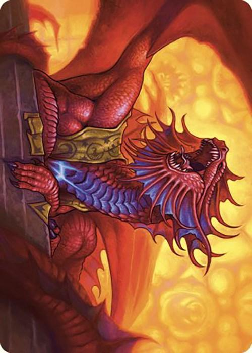 Niv-Mizzet, Guildpact Art Card (44/49) [Murders at Karlov Manor Art Series] - Josh's Cards