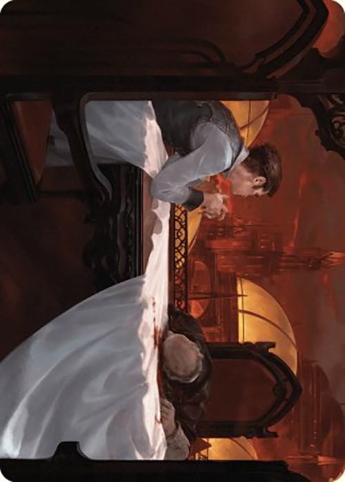 Expedited Inheritance Art Card [Murders at Karlov Manor Art Series] - Josh's Cards