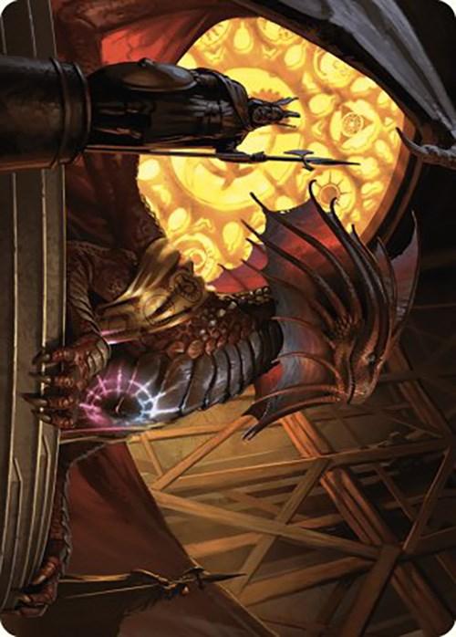 Niv-Mizzet, Guildpact Art Card (21/49) [Murders at Karlov Manor Art Series] - Josh's Cards