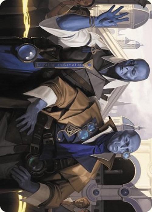 Hotshot Investigators Art Card [Murders at Karlov Manor Art Series] - Josh's Cards