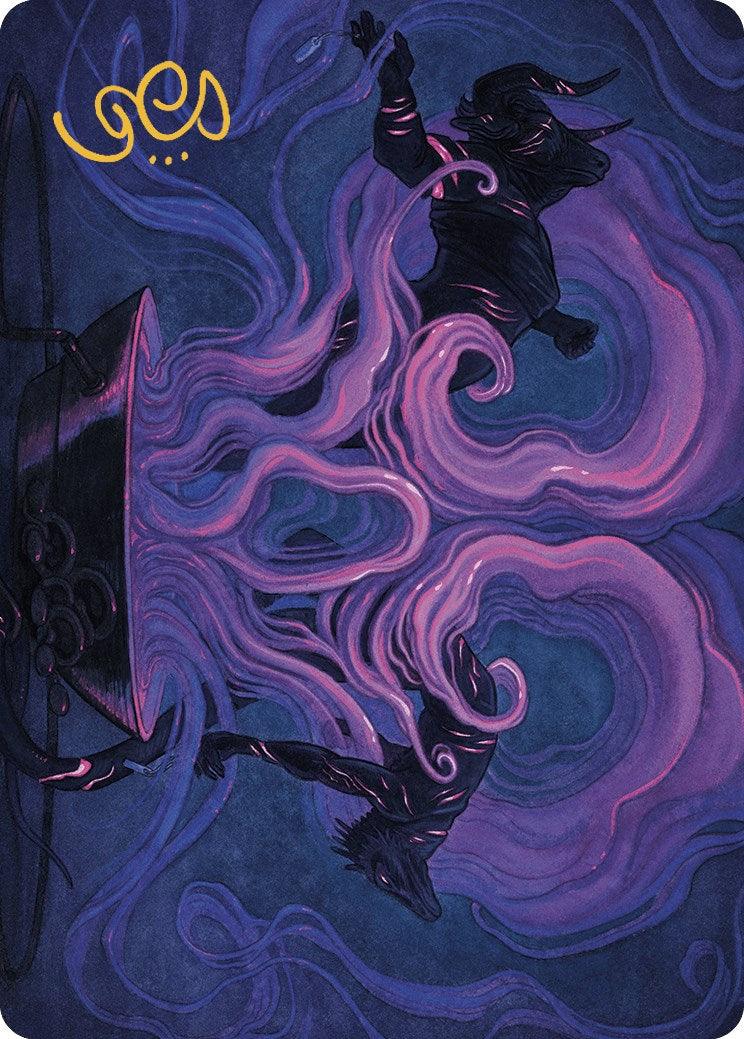 Macabre Reconstruction Art Card (Gold-Stamped Signature) [Murders at Karlov Manor Art Series] - Josh's Cards