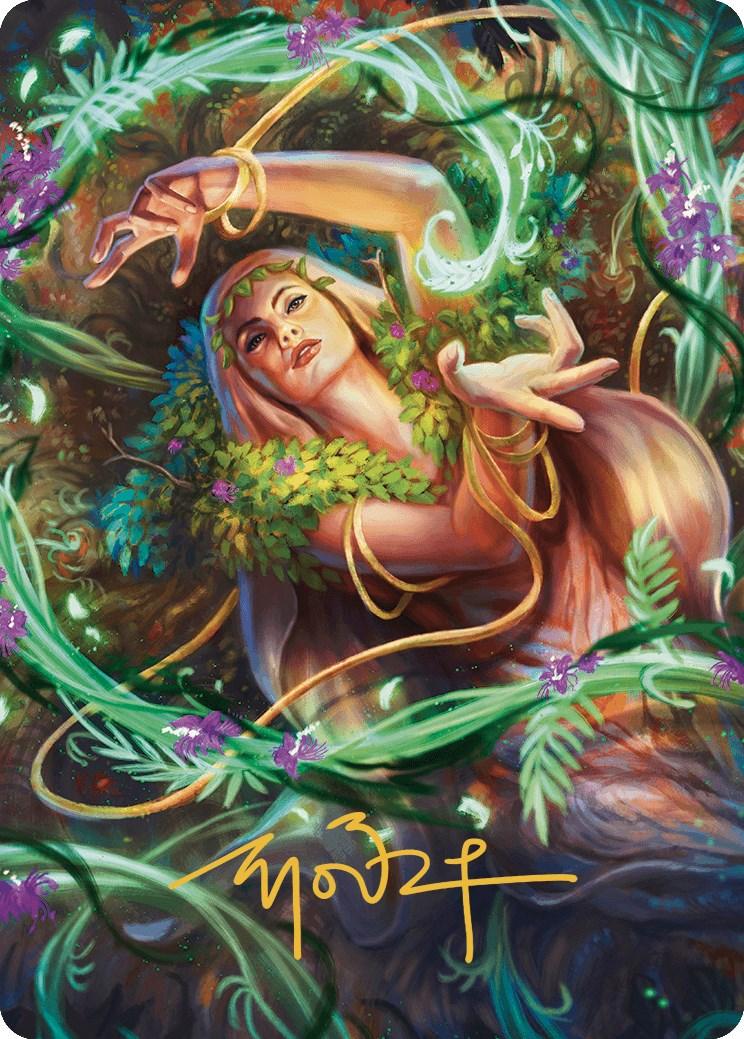 Insidious Roots Art Card (Gold-Stamped Signature) [Murders at Karlov Manor Art Series] - Josh's Cards